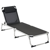 Chaise longue pliante