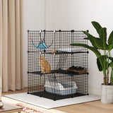 3 Tier Cat Cage Crate