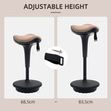 Swivel Standing Desk Chair, Adjustable Active Ergonomic Standing Stool