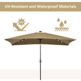 6.5x10ft Patio Umbrella