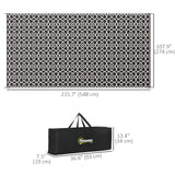 Reversible Outdoor Rug, 9' x 18'