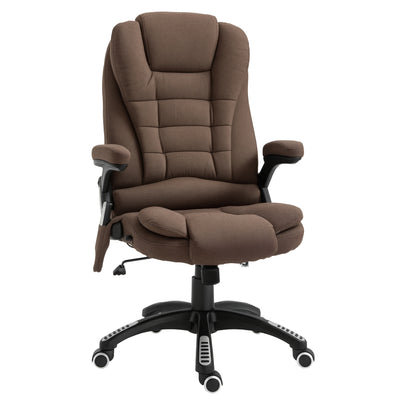 Reclining Massage Office Chair, Executive Office Chair with High Back, Swivel Wheels