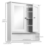 Medicine Cabinet, Open Shelf, and Adjustable Shelf