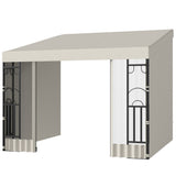 10' x 10' Wall Pergola