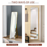 Full Length Mirror for Bedroom, Wall Mirror with Wood Frame, 15