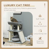 Small Cat Tree with Perch, Bed