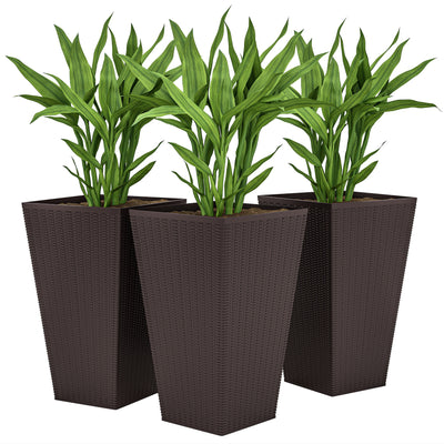 Set of 3 Tall Plant Stand