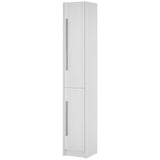 Freestanding Tall Bathroom Storage Cabinet with Adjustable Shelves, Bathroom Organizer