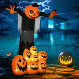 9ft Inflatable Halloween Decoration Pumpkin Ghost with Pumpkins