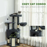 47 Inch Cat Tree, Bed