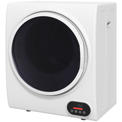 1.5 cu.ft Portable Compact Clothes Laundry Dryer with Intelligent Drying for Apartments Dorms RVs