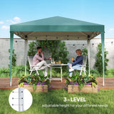 10 x 10ft Folding Pop Up Tent Outdoor Gazebo Canopy with Carrying Bag