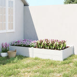Vinyl Raised Garden Bed Kit, 6.5 x