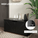 39.4 Inches Storage Chest, Storage Trunk with 2 Safety Hinges for Living Room