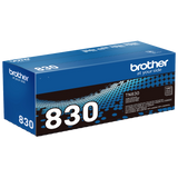 Brother Genuine TN830 Standard Yield Black Toner Cartridge for up to 1,200 Pages