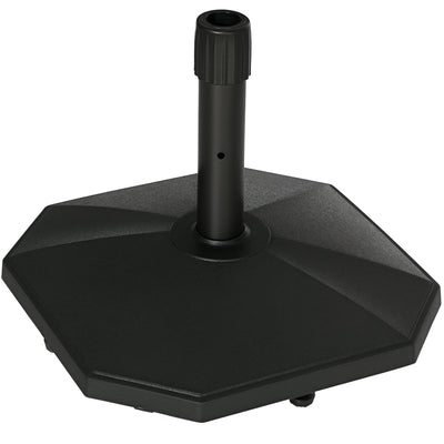 48lbs Concrete Square Patio Umbrella Base Weight, Outdoor Umbrella Stand Holder for Lawn