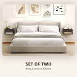 Floating Bedside Tables Set of 2
