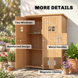 4x1.5ft Wooden Garden S