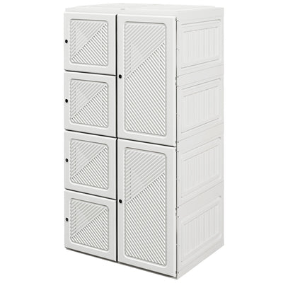 Portable Wardrobe, Foldable Storage Organzier with