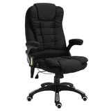 Reclining Massage Office Chair, Executive Office Chair with High Back, Swivel Wheels