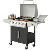 4+1 Burner Liquid Propane Gas Grill