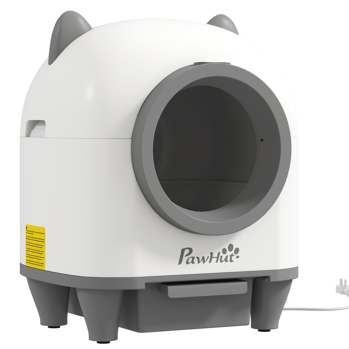 Automatic Cat Litter Box with App Control, 1 Roll Garbage Bag