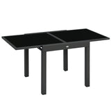 Table de salle à manger extérieure extensible 63