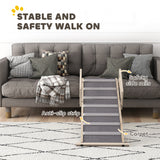 Dog Ramp, Folding Pet Ramp, 4 Adjustable Height from 15