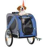 Dog Bike Trailer Pet Cart Bicycle Wagon Cargo Carrier Attachment