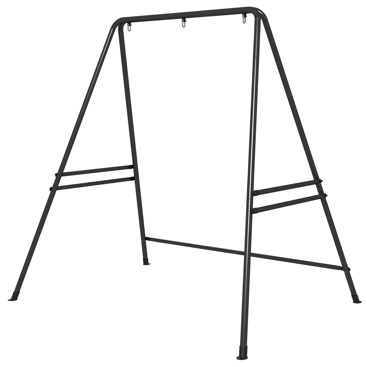 Hammock Chair Stand, Hanging Heavy Duty Metal Frame Hammock Stand for Hanging Hammock Air Porch Swing Chair