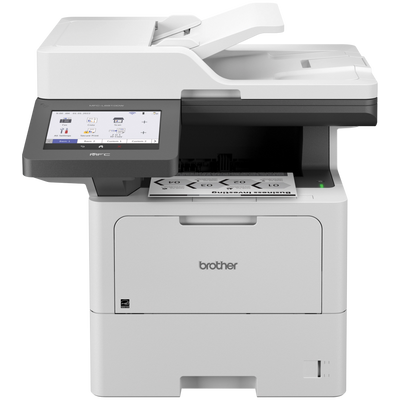 Brother MFC-L6810DW Enterprise Monochrome Laser All-in-One Printer with Low-cost Printing, Large Paper Capacity, Wireless Networking, Advanced Security Features, and Duplex Print, Scan, and Copy