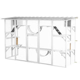 Large Outdoor Catio with Condos