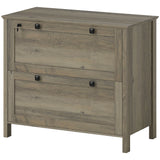 2 Drawer File Cabinet, Lockable Filing Cabinet with Adjustable Hanging Bar for Letter, A4