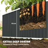 Galvanized Raised Garden Bed