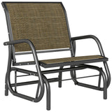 Chaise berçante de patio