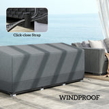 Patio Furniture Covers Waterproof for 3 Seater Sofa