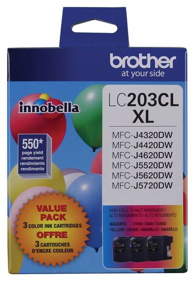 Brother LC-2033PKS XL Ink Cartridge Combo Pack