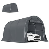 10' x 15' Heavy Duty Carport, Portable Garage Car Canopy Tent Shelter with Reinforced Galvanized Frame