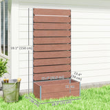 Raised Garden Bed with Trellis