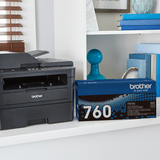 Brother TN760 High Yield Mono Laser Toner Cartridge