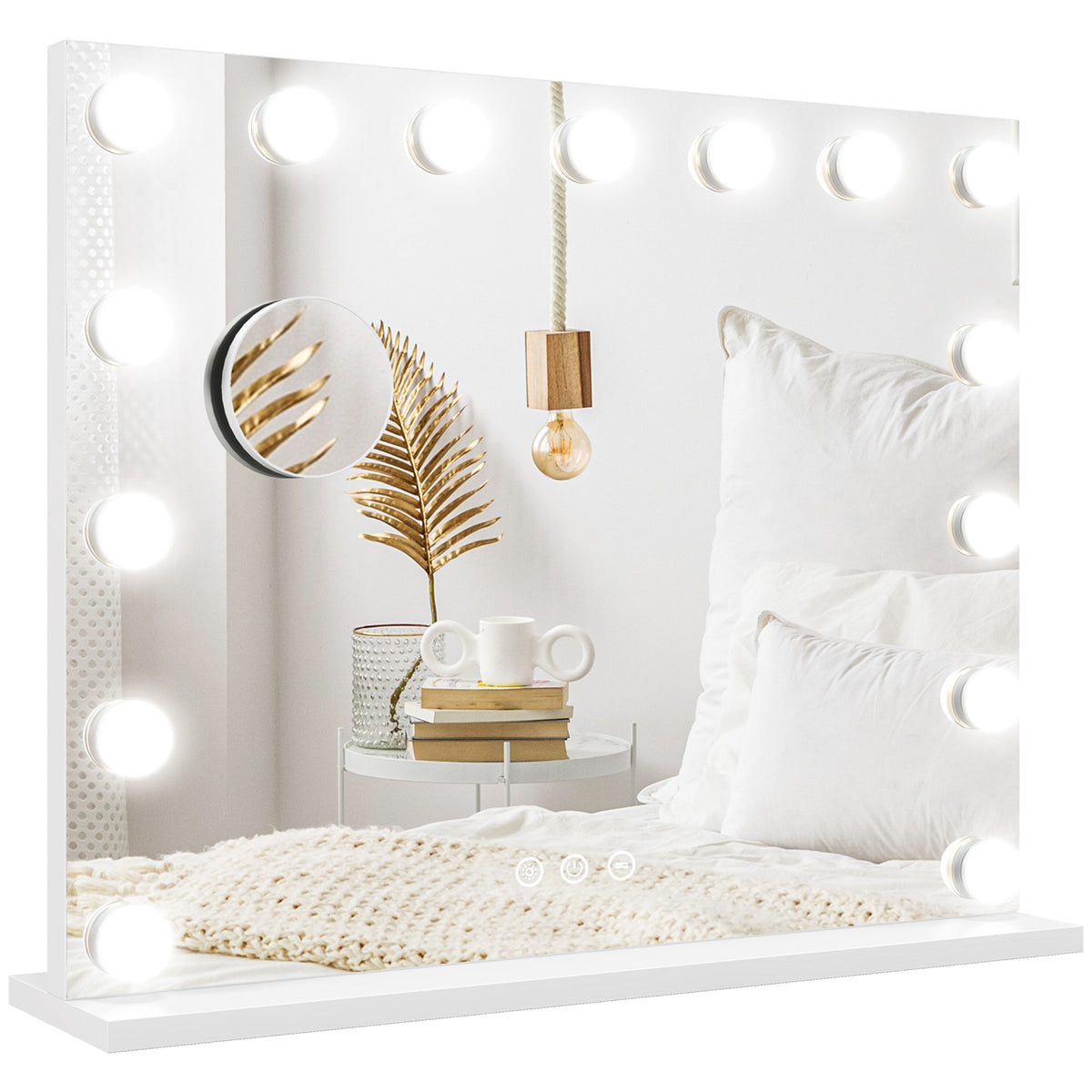 Hollywood Makeup Mirror with Lights, 3 Lighting Modes