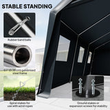 20 x 13 ft Carport, Steel Frame