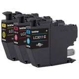 Brother Genuine LC30113PKS 3-Pack Standard-yield Colour Ink Cartridges