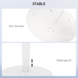 Standing Desk Stool, Ergonomic Wobble Chair, Adjustable Leaning Stool for Office Desks