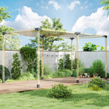 12PCS Pergola Kit, Pergola Brackets with 3-Way & 4-Way Corner Brackets for 4