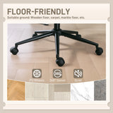 Criss Cross Chair with Flip-up Armrests, Wheels, Wide Office Chair with Adjustable Height