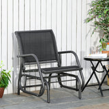 Chaise berçante de patio
