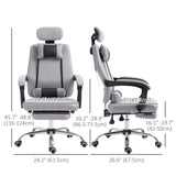 Ergonomic Executive High Back Office Chair with Footrest