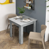 Square Dining Table, Space Saving Small Kitchen Table