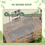 Large Outdoor Catio with 2 Condos